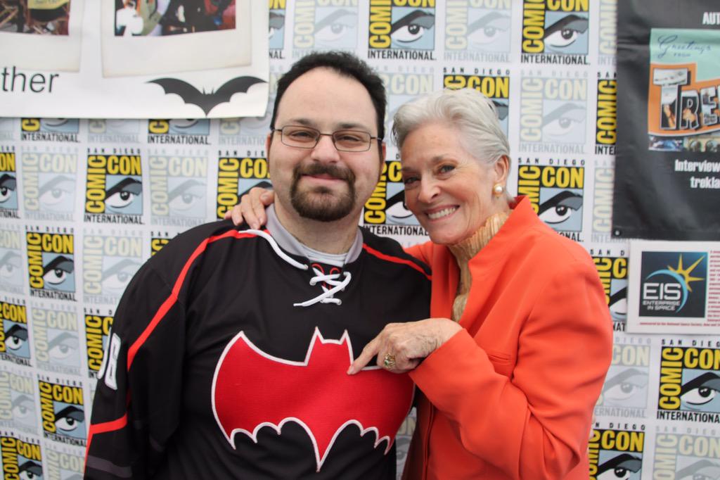 The Cat and the Bat. Lee Meriwether loved the jersey.